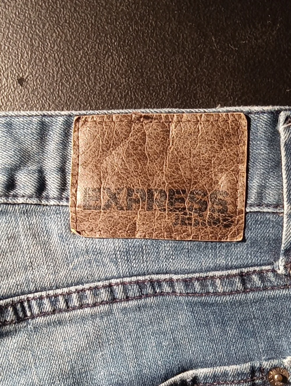 Men's Express Jeans Blue Good Stretch Leg In Seam 32